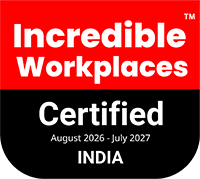 Incredible Workplaces Certified Badge August 2026 - July 2027