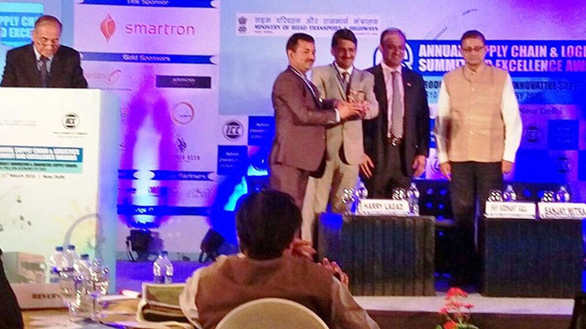 In the second week of March, the organization bagged Indian Chamber of Commerce (ICC) Supply Chain & Logistics Excellence Award – 2016 in the Road Transportation category in New Delhi